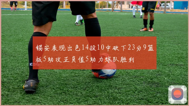 锡安表现出色14投10中砍下23分9篮板5助攻正负值5助力球队胜利